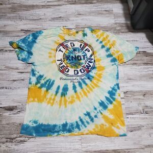 Penscola Florida Tye Dye Adult Shirt Size 2XL Spiral Hand Dyed